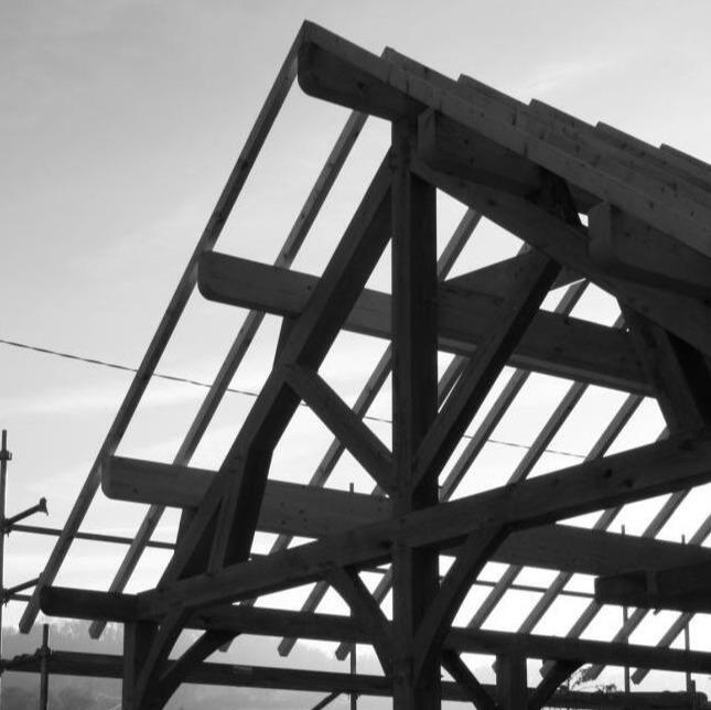 Charpente traditionnelle en collaboration avec l&#39;entreprise &quot;L&#39;Arbre à l&#39;Etrier&quot;